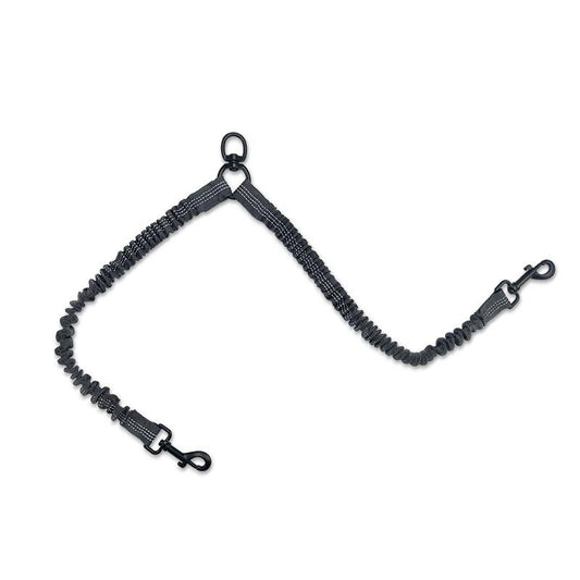 Pet Supplies Reflective Double Head Strap Dog One Drag Two