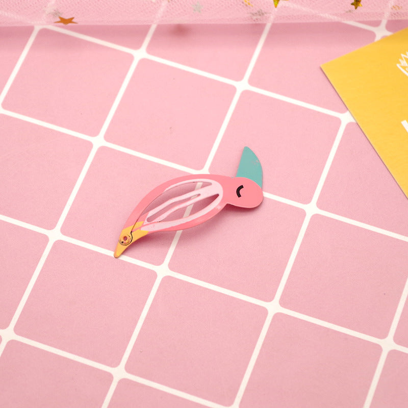 Paint Fruit Barrettes Color Printing Watermelon Strawberry
