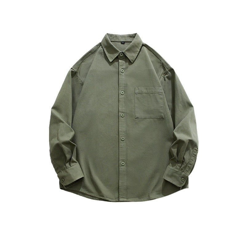 Casual Layered Base-Layer Cotton Shirt