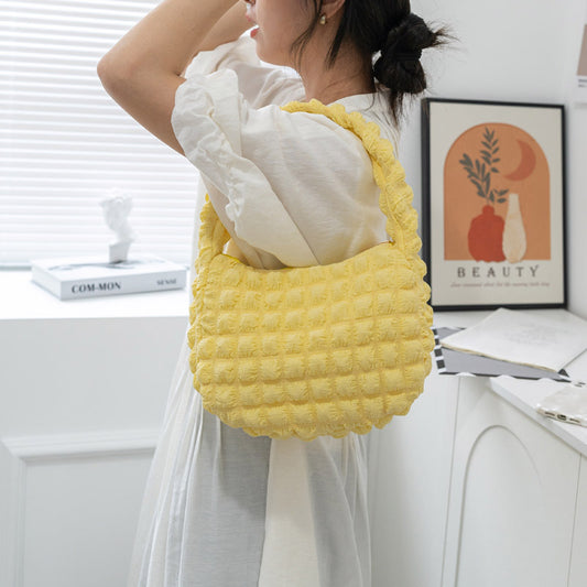 Women's Fashionable Cloud Pleated Shoulder Bag
