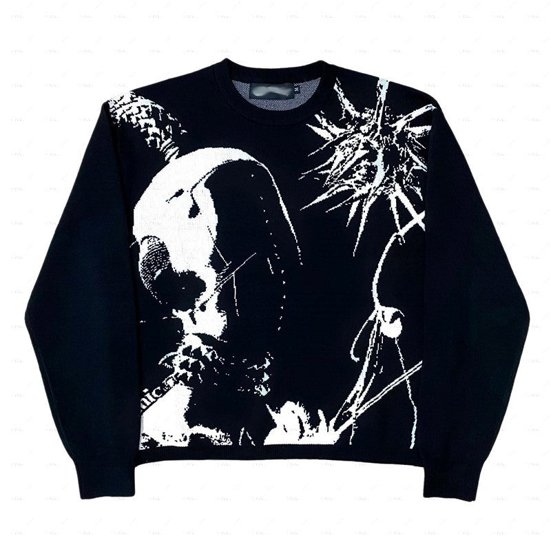 Løs pullover Indvendigt tøj Overtøj Strikvarer Sweater