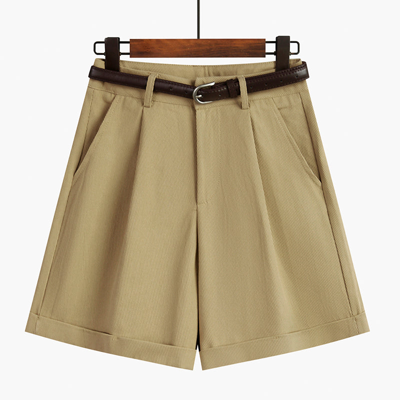 The New Korean Version Of The Small Straight All-match White Wide-leg Pants