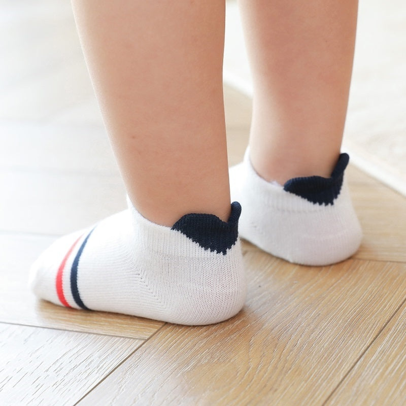 Of Baby Girls Cotton Mesh Newborn Socks 5 Pairs