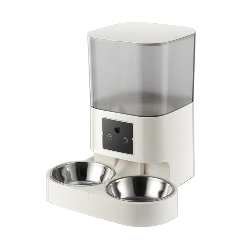 Timing Quantitative Remote Control Automatic Pet Feeder Cat Food Dog Food Intelligent Feeding Machine
