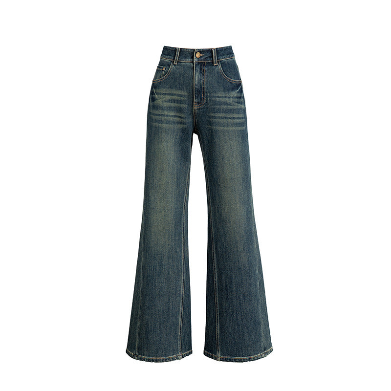 Women's Stretch Jeans High Waist Flared Pants