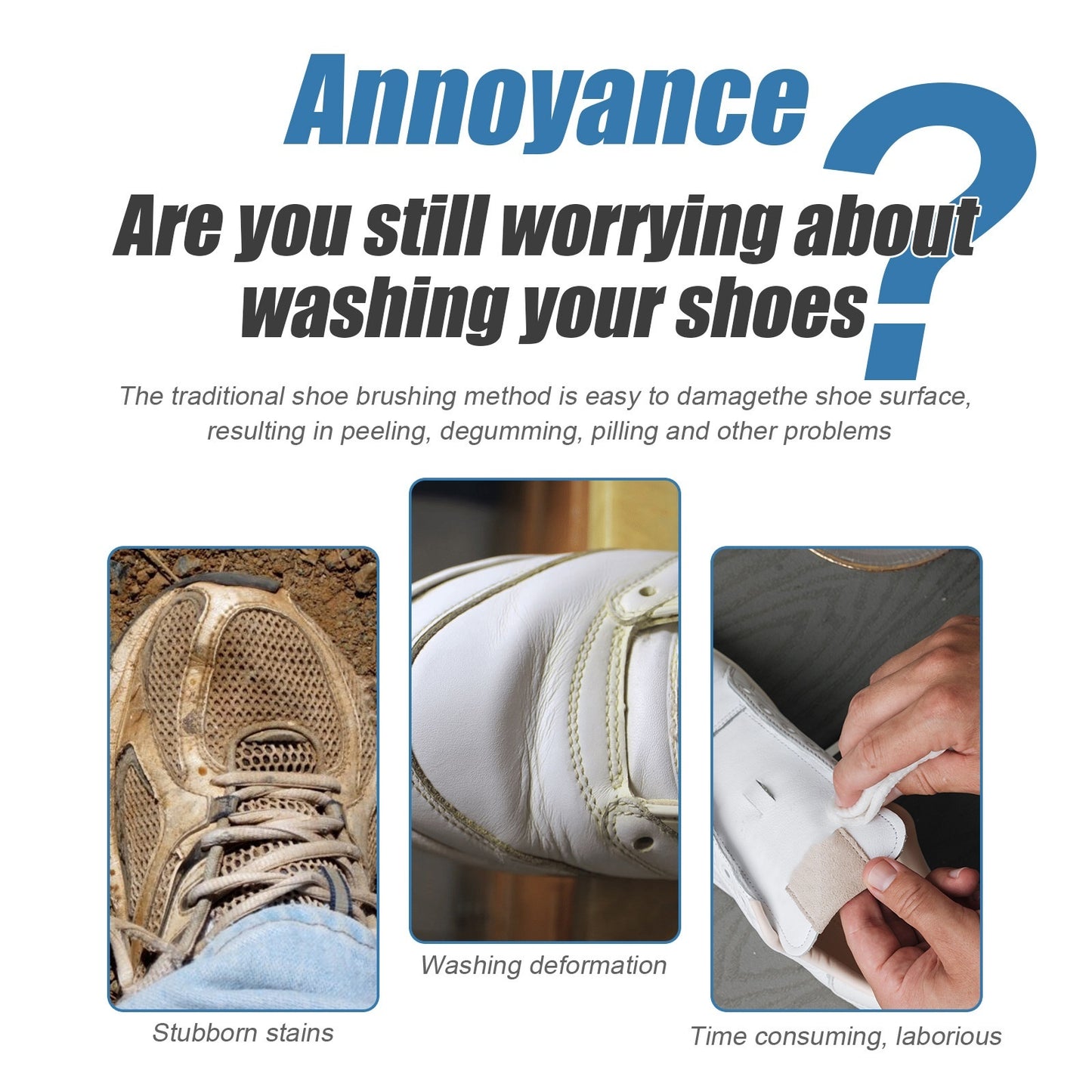 Multifunctional Anti-yellow Cleaner White Shoes Stain Removal