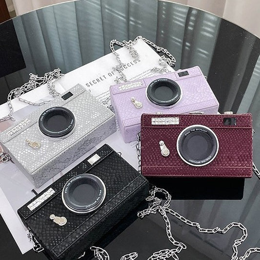 Women's New Stylish Single Shoulder Bag With Personality Chain