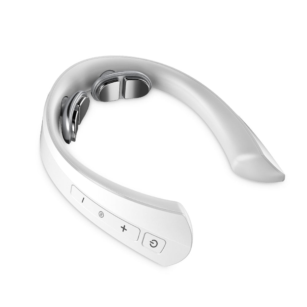 Cervical Massager Shoulder Smart Remote Control Dual-Pulse Electric Super Light Neck Massage Relief Relax Voice Prompt