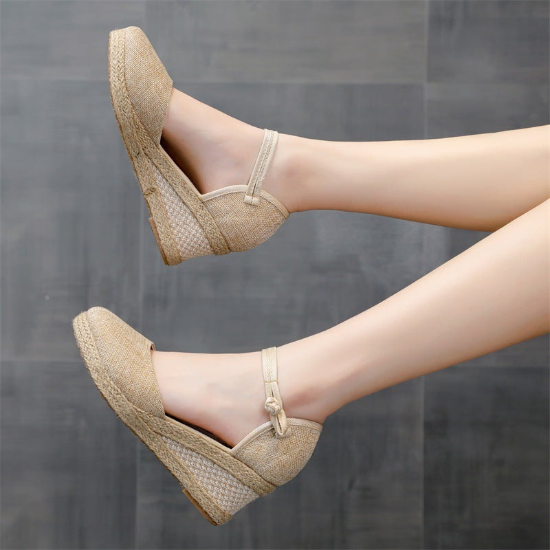 Women's Summer Wedge Casual High Heel Sandals