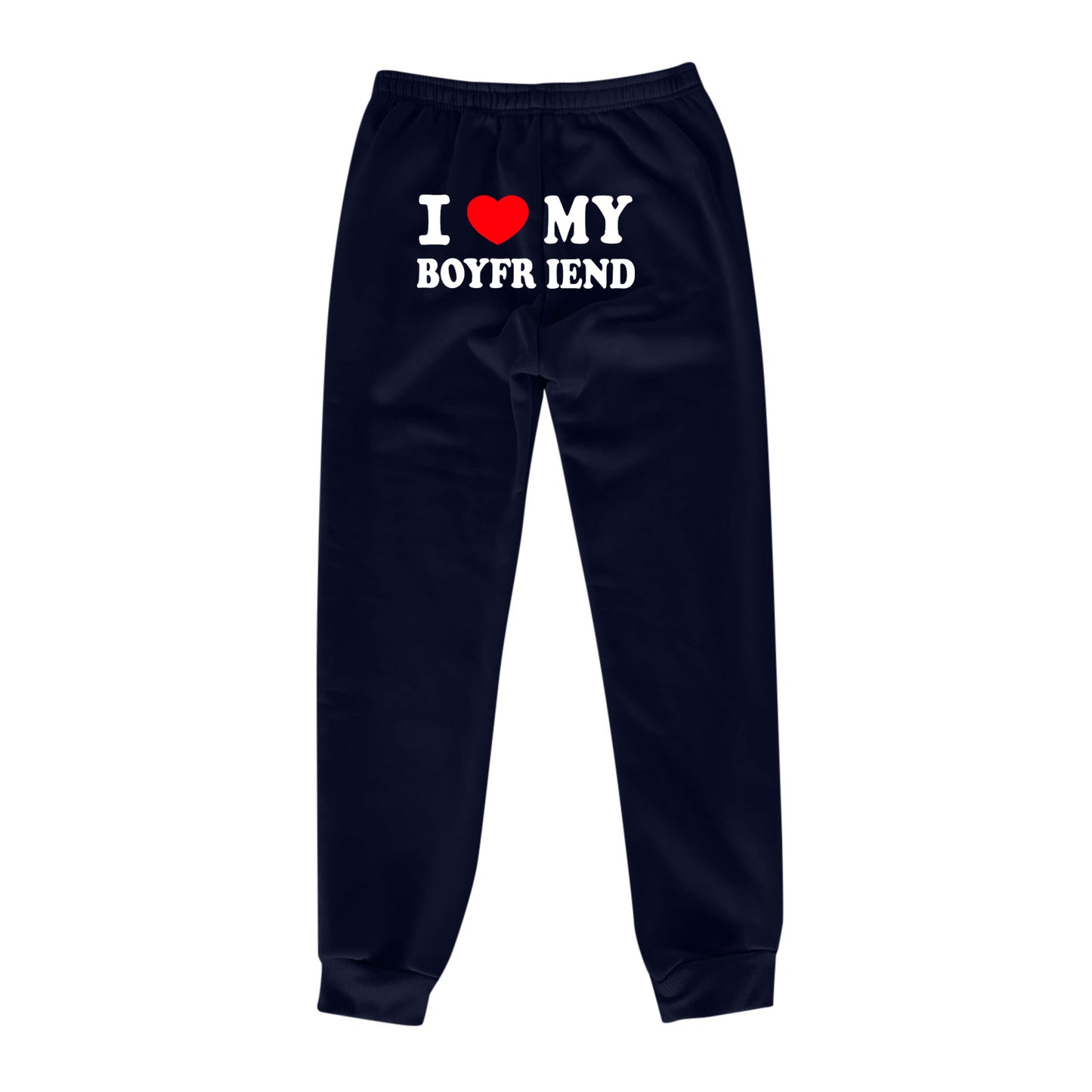 Casual Solid Color Running Track Pants