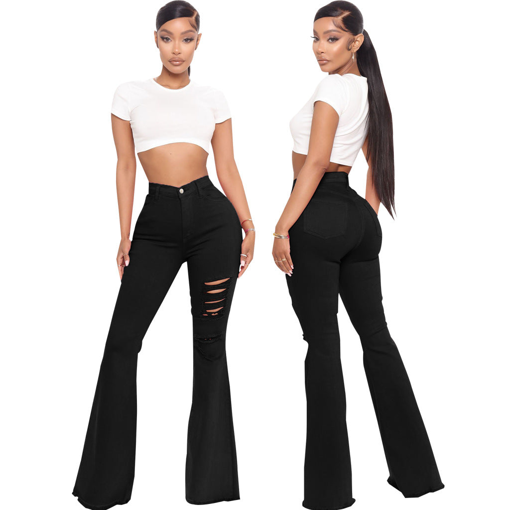 Fashion All-match Trend Personality Hole