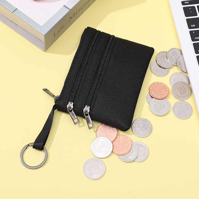 Womens Stylish Mini Canvas Coin Purse