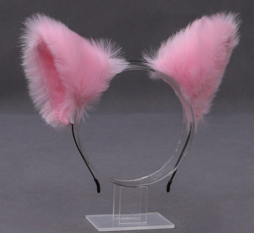 Children's Holiday Cartoon Plush Cute Bunny Ears Headband