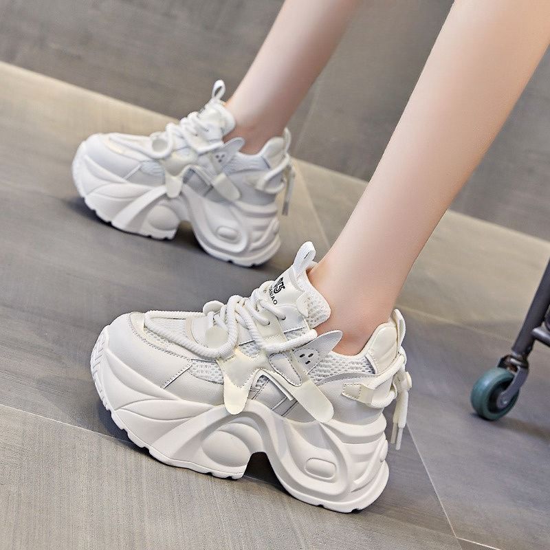 Sneaker Platform Height Increasing Insole Women's Shoes