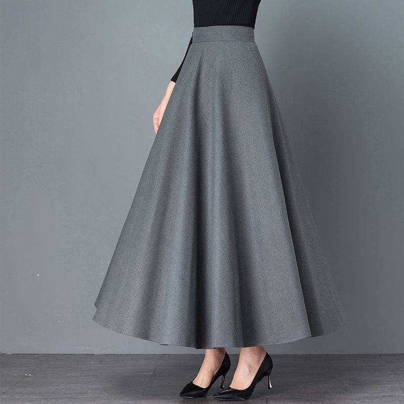 High-grade Fashionable Long Ankle Skirt
