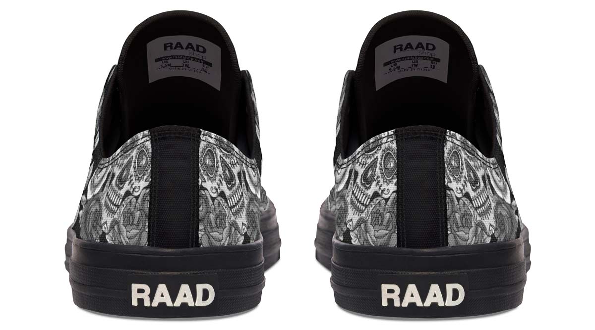 Fashion Print Couple Low-Top Canvas Shoes