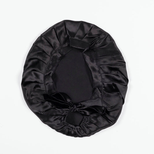 Women's Solid Color Hair Care Silk Nightcap