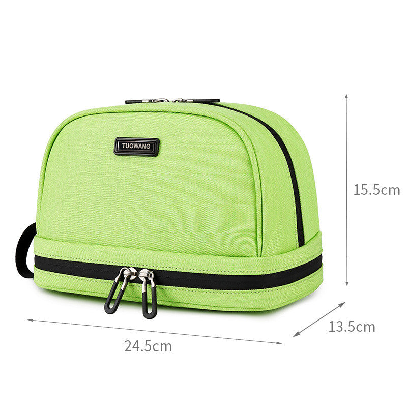 Wash Bag Men's Waterproof Bath Bag Wet And Dry Separation
