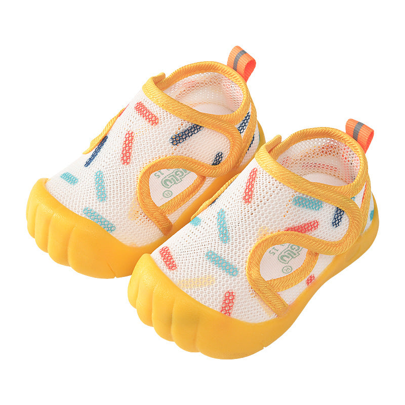 Non-slip Soft Bottom Infant Mesh Surface Baby Girl Shoes