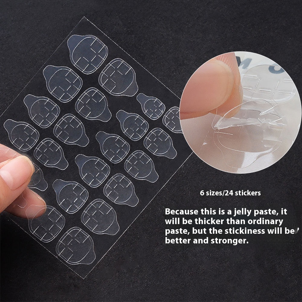 Manicure Wear Jelly Paste Ultra-thin Jelly Glue Fake Nail Patch