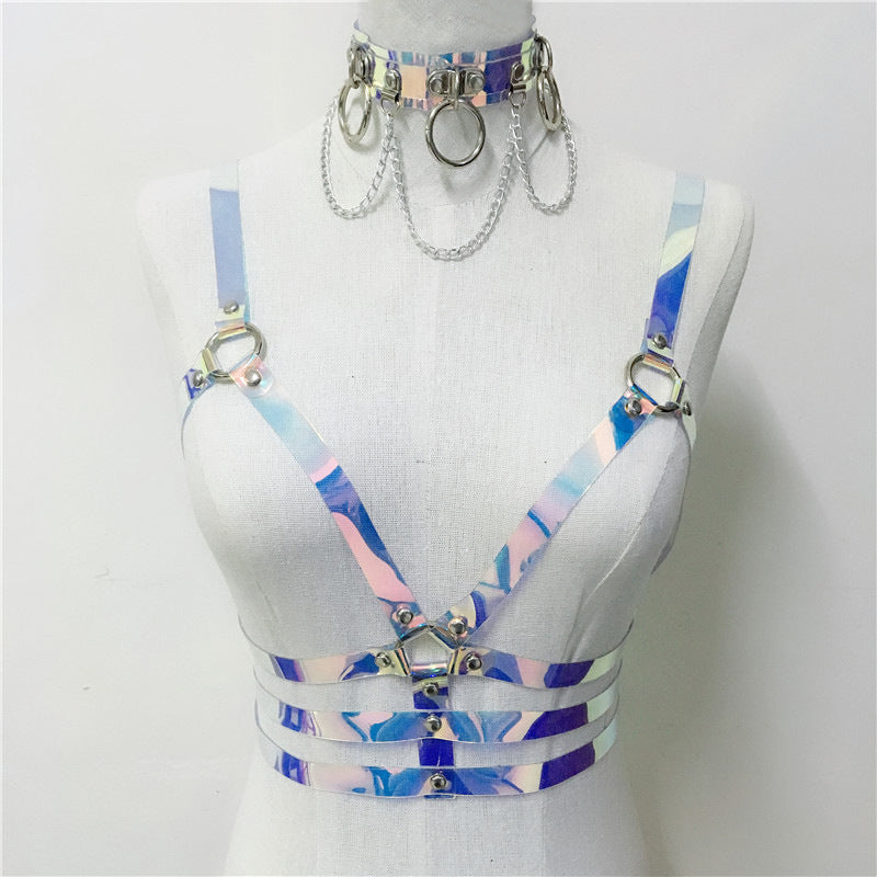 Punk Style Transparent Necklace For Women