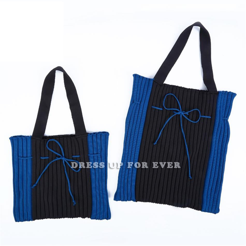 Simple Wool Knitted One-shoulder Portable Messenger Large-capacity Bag