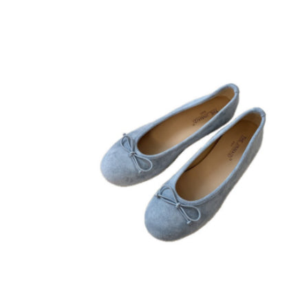 Low-cut Ballet Shoes Bow Flat Shoes