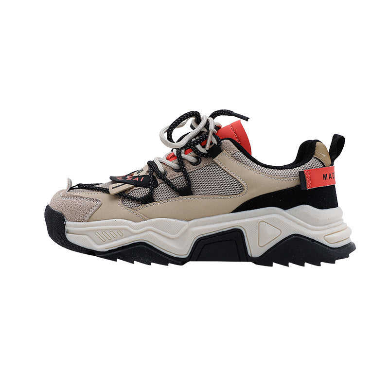 Retro Low Top Sneakers Mesh Casual