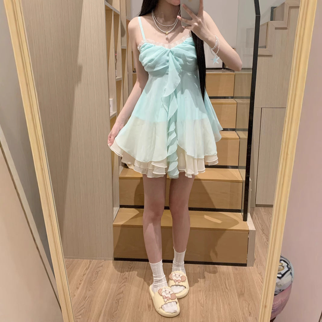 Half-length Skirt And Top Set For Petite Women