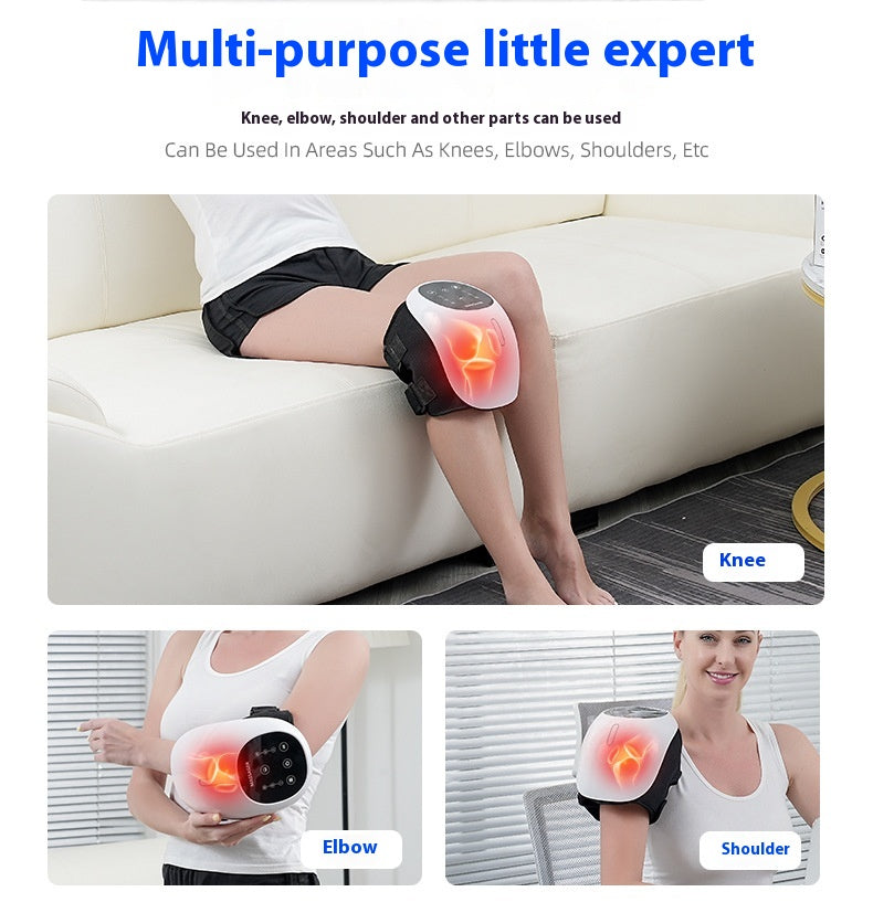 New Knee Massager Household Heating Red Light Vibration