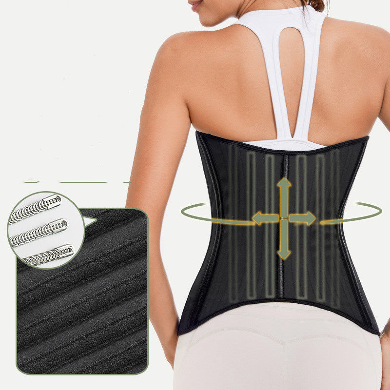 25 Steel Rib Latex Corset Shaping Artifact Lengthened