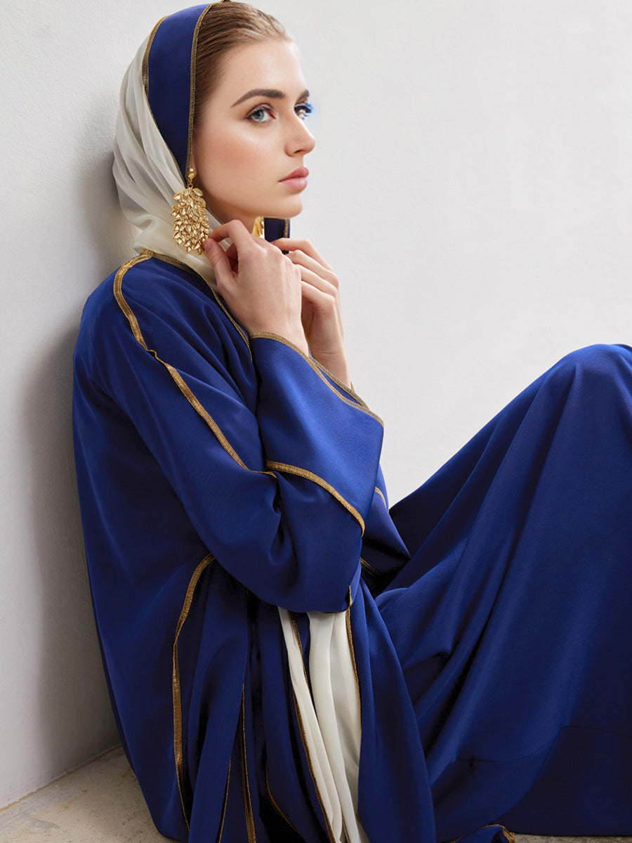 Women's Sun-proof Patchwork Cardigan Djellaba