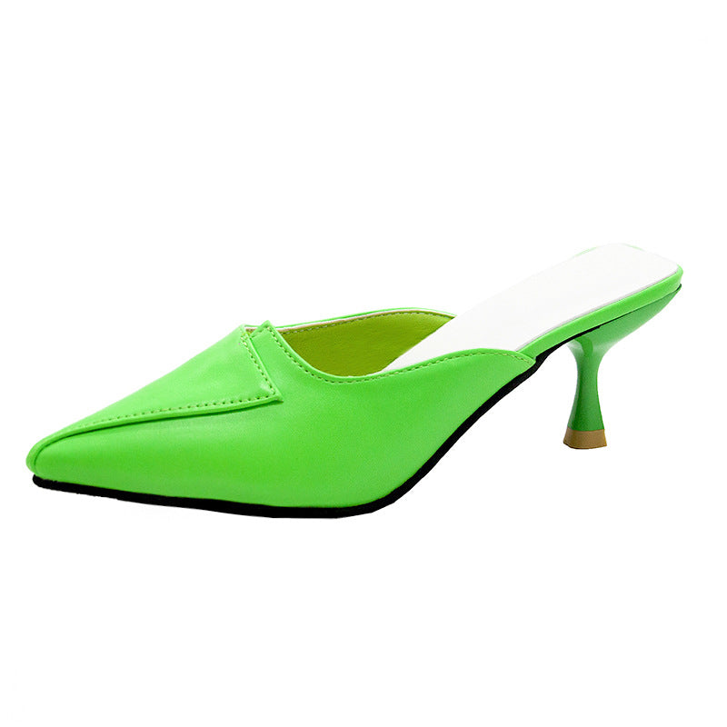 Fashion Simple Pointed Stiletto High Heels