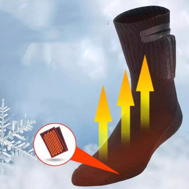 Intelligent Charging And Heating Socks With Adjustable Temperature