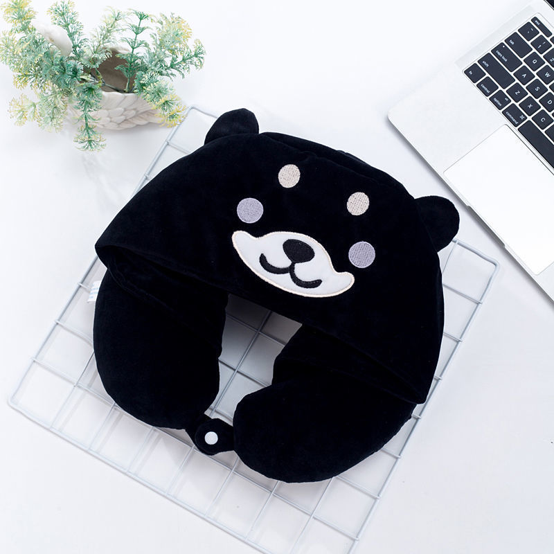 Women's Cartoon U-shaped Pillow Hat