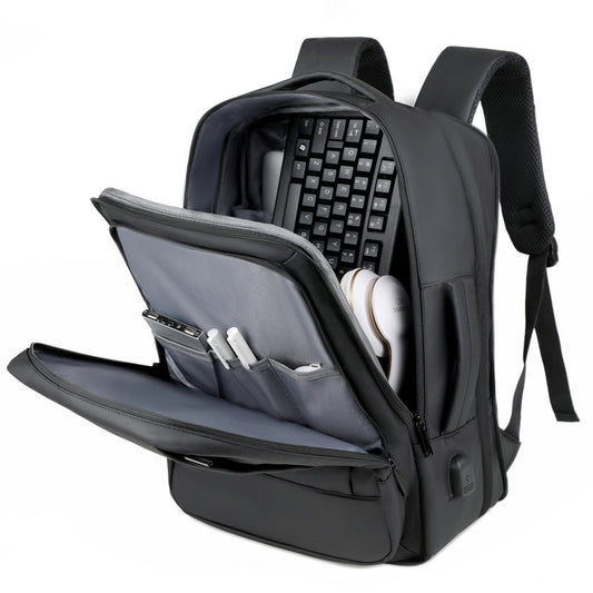 Backpack Men's Large Capacity Outdoor Travel Bag Hand-carrying Multifunctional Business Computer Bag Simple