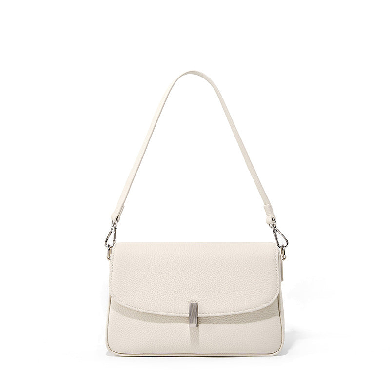 Large Capacity Genuine Leather Crossbody Bag For Women Graceful And Fashionable Genuine Cowhide