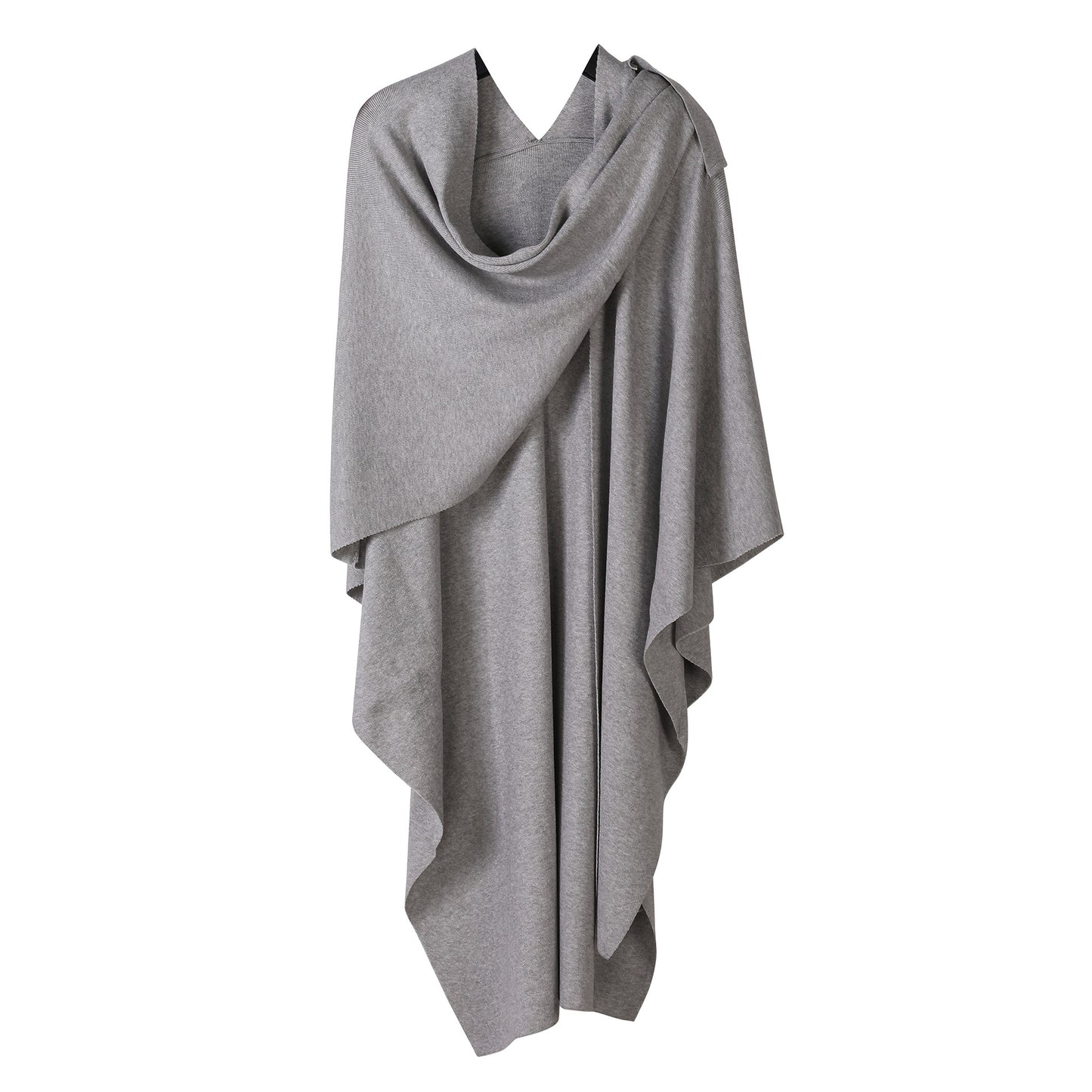 Knitted  Solid Color Shawl For Women