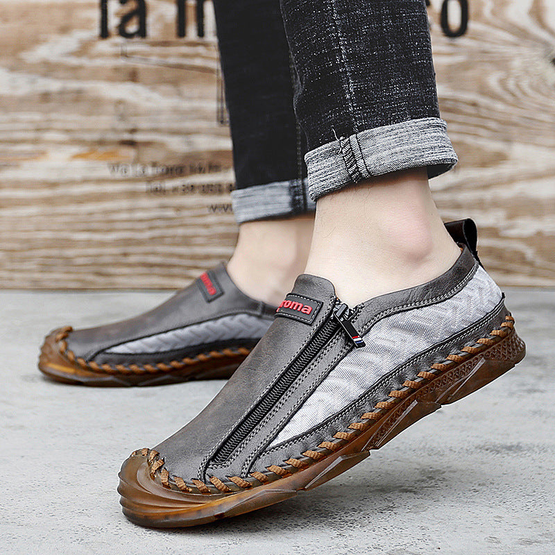 Fashion Men's Simple Casual Leather Shoes