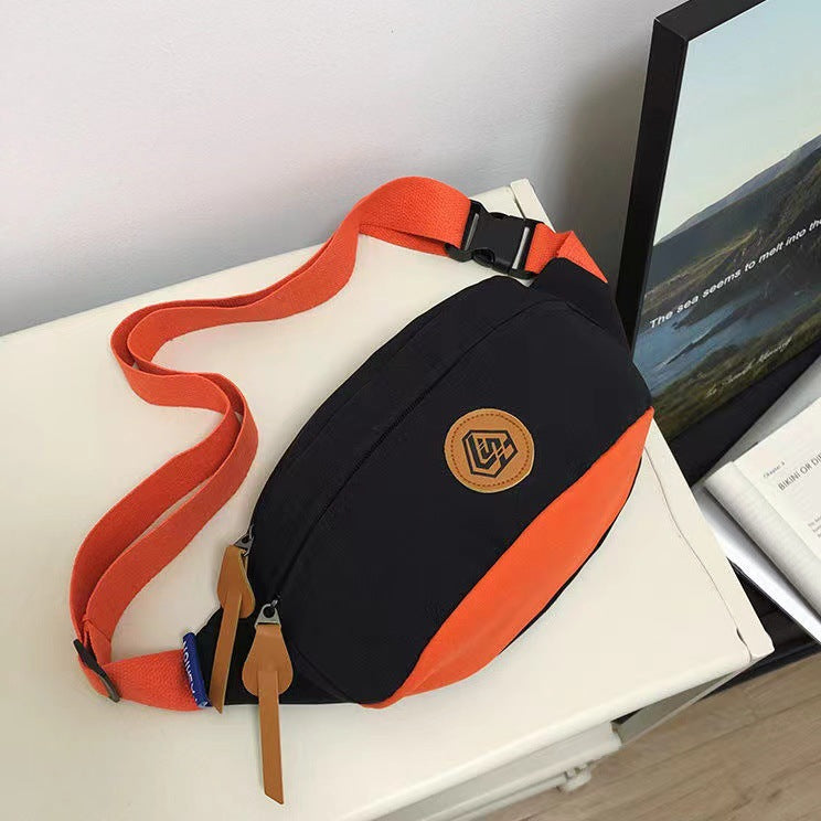 Crossbody All-matching En Skulder Sport Taljetaske Til Kvinder