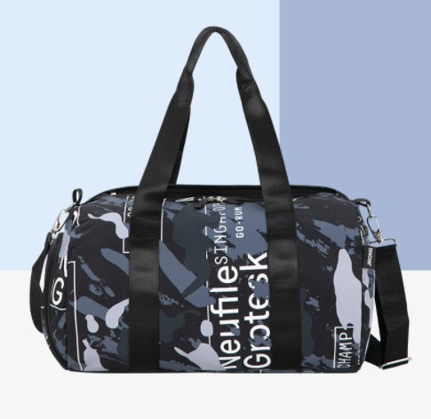 Storage Bag Business Trip Outdoor Travel  Graffiti Camouflage Yoga Sports
