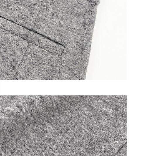 Straight Loose Soft Waxy Casual Pants