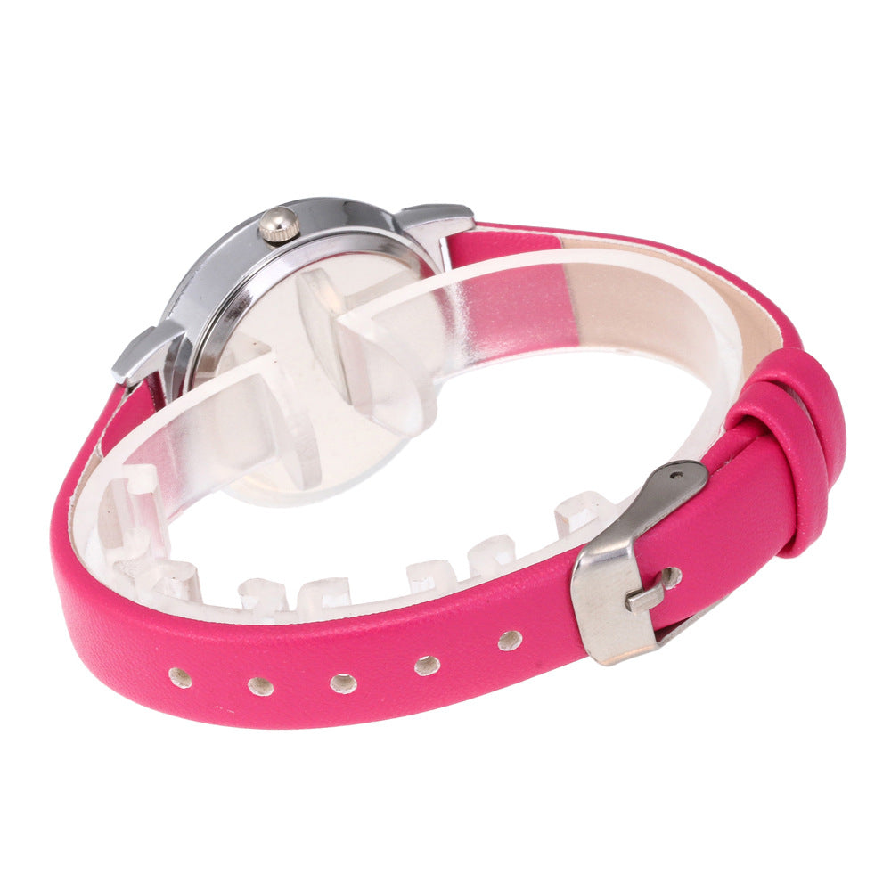ECG Digital Surface Women's Belt Simple Fashion Trend Quartz Watch