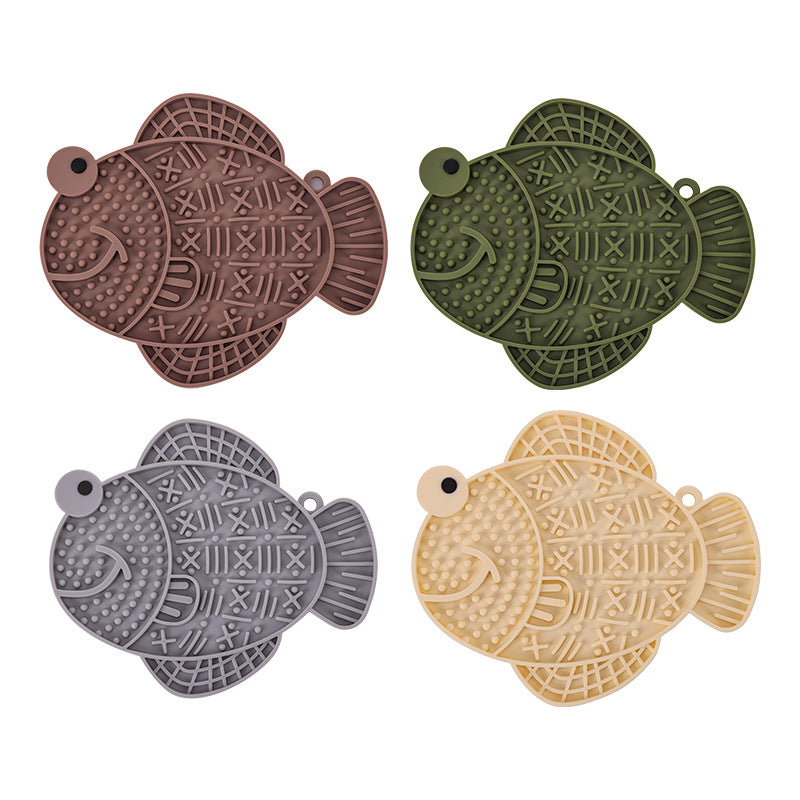 Silicone Pet Slow Food Anti-tumble Anti-overflow Dog Licking Pad