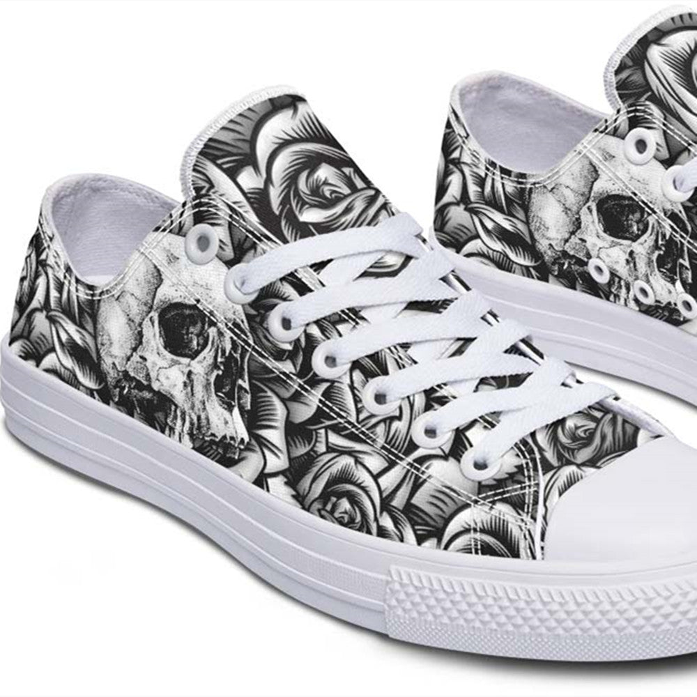 Fashion Print Couple Low-Top Canvas Shoes