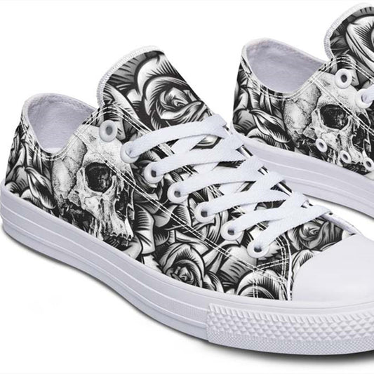 Fashion Print Couple Low-Top Canvas Shoes