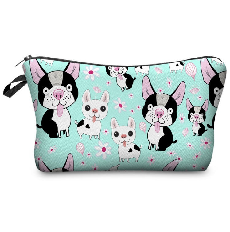 Digital Printing Shiny Letter Cosmetic Bag