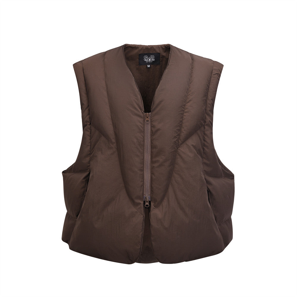 Men's Casual Vest Cotton-padded Coat