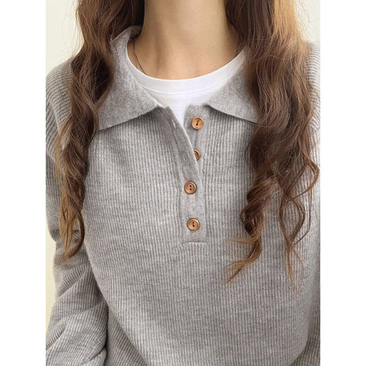 Løstsiddende Langærmet Sweater til Kvinder
