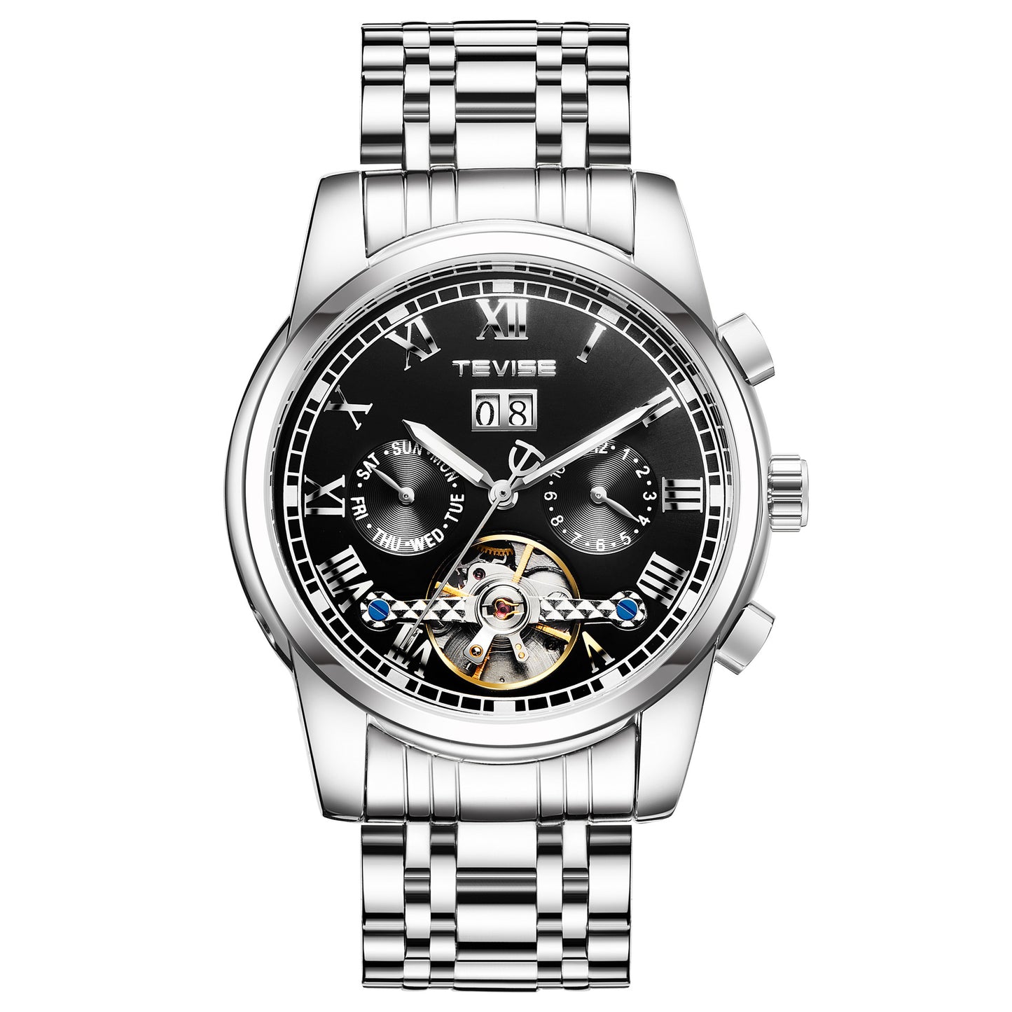 Waterproof Luminous Tourbillon Watch